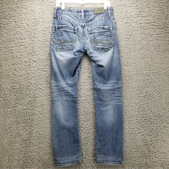 Buckle BKE Jeans Mens 30x31 Carter Straight Leg Stretch Faded Low Rise - Picture 4 of 13